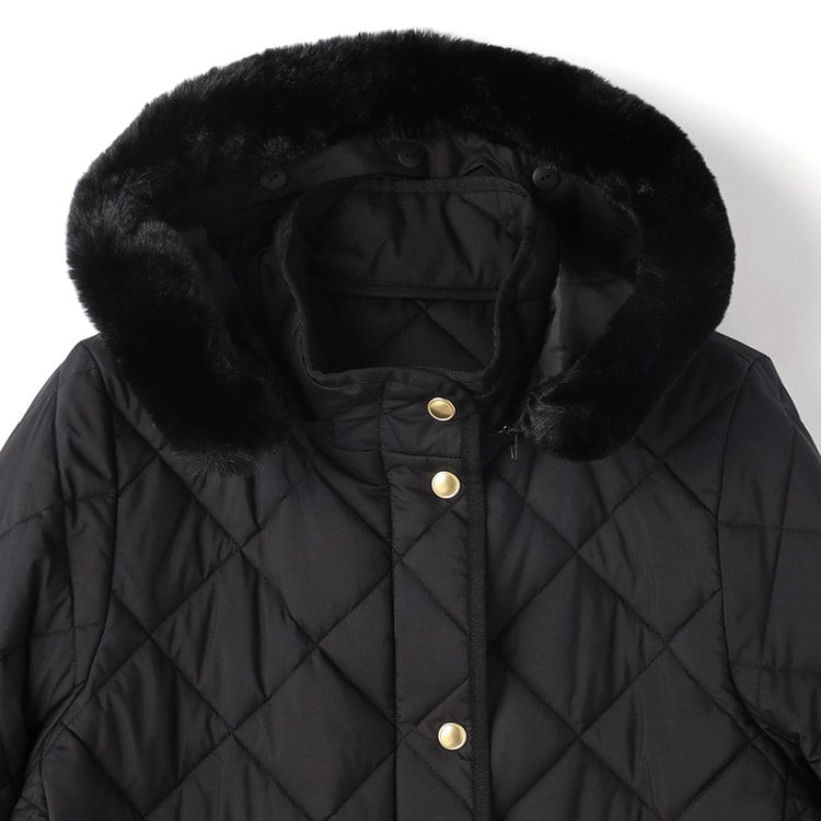 フード取り外し可能 キルトフードファーコート【AOKI公式通販】