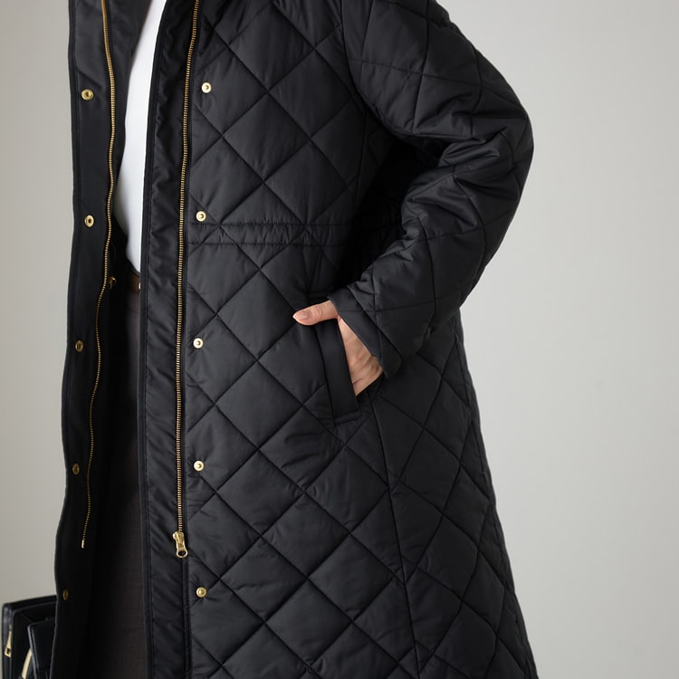 フード取り外し可能 キルトフードファーコート【AOKI公式通販】