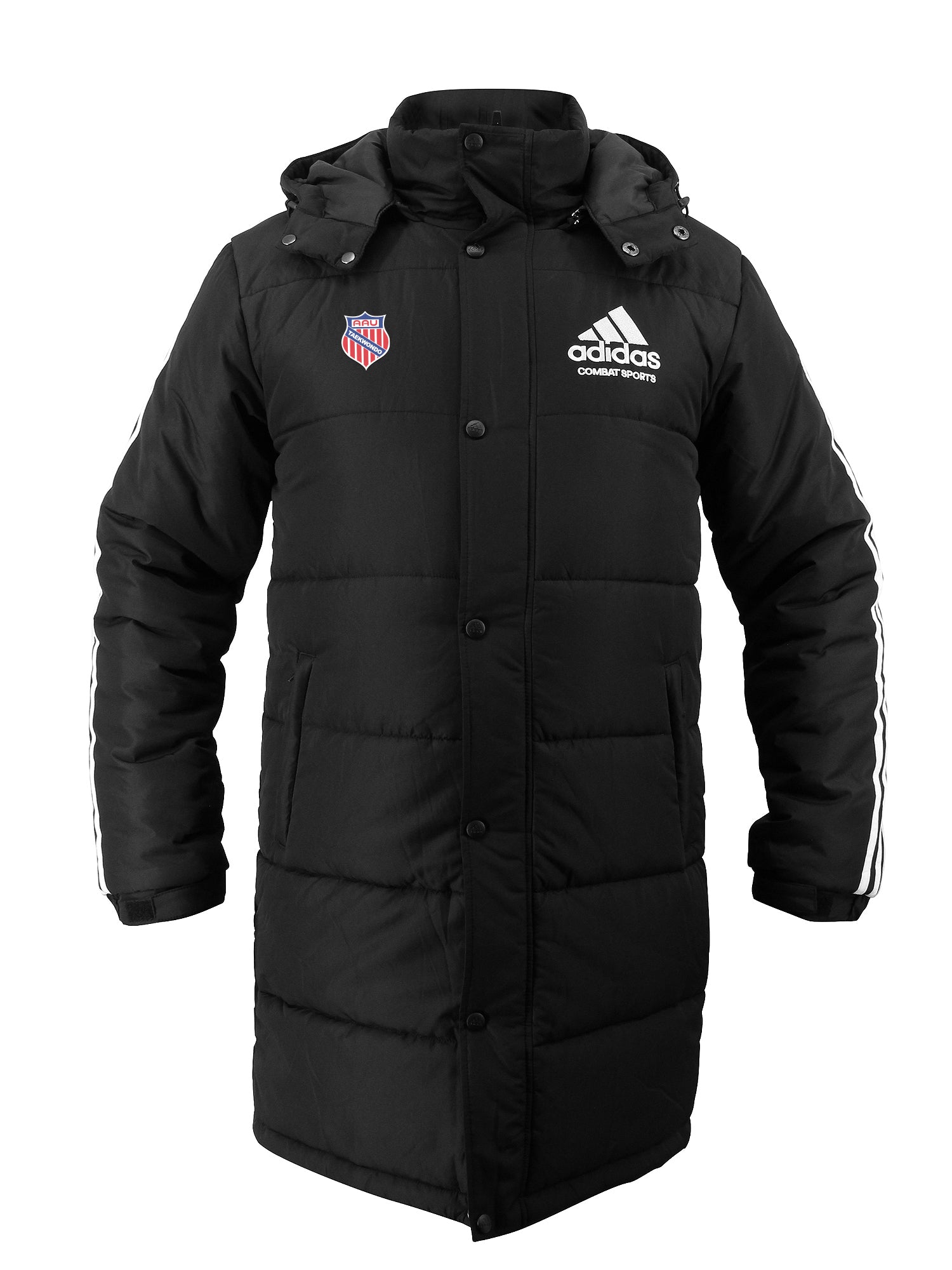 AAU Embroidered adidas Combat Sports Winter Long Padded Parka