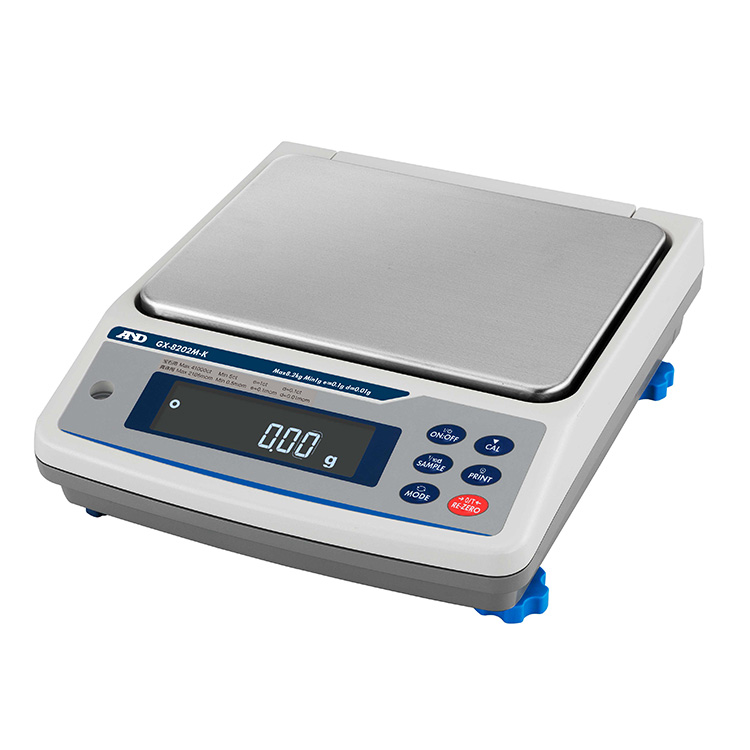 検定付きはかり 分銅内蔵型 防塵・防水型天びん GX-M-Kシリーズ（A&D