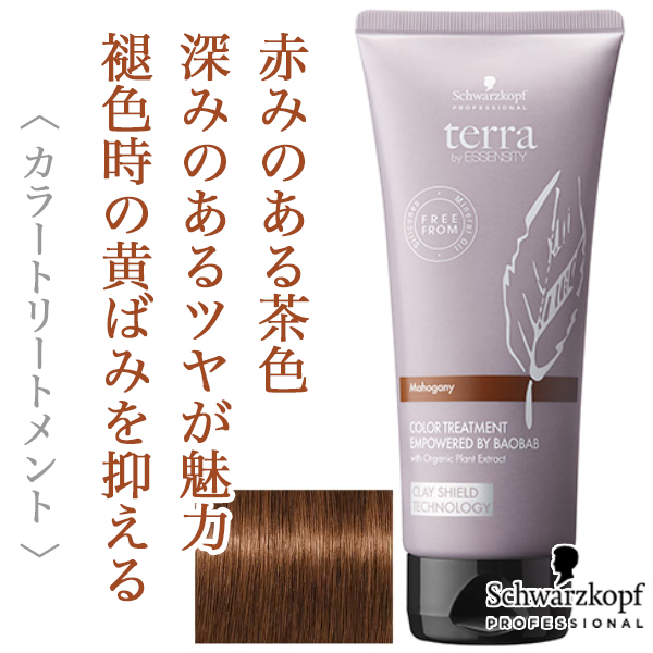 シュワルツコフ テラ カラートリートメント マホガニー 180g--の