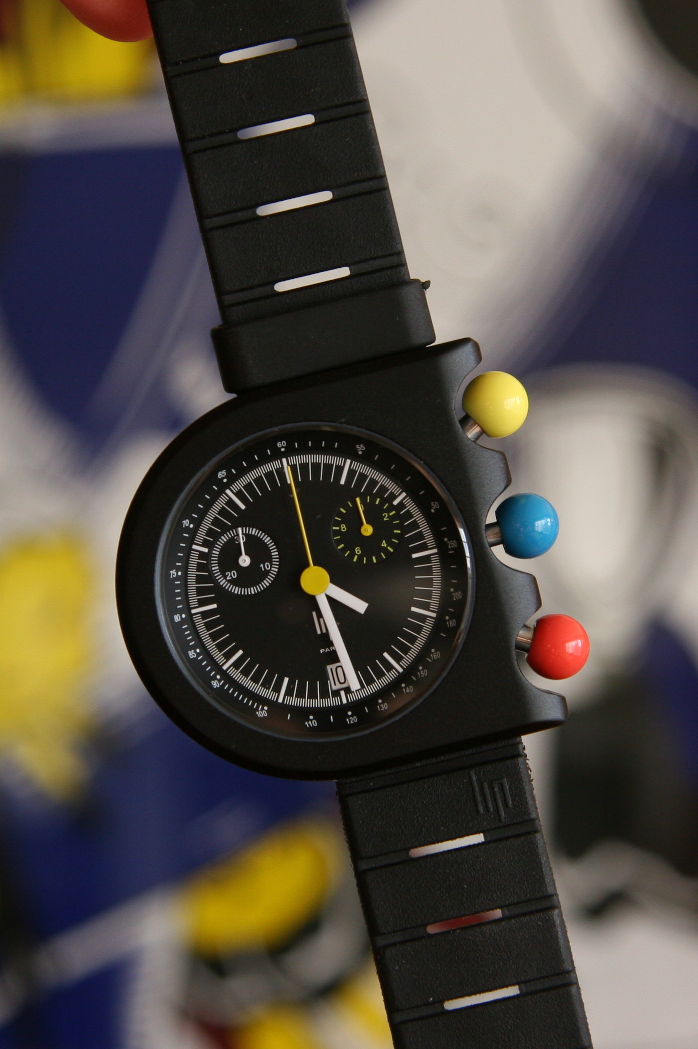LIP Mach 2000 Dark Master Chronograph X Watch Review: Seventies