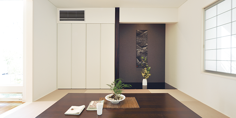 天井埋込カセット形ダブルフロータイプ | ハウジングエアコン