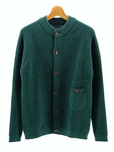 maillot（マイヨ） patch waffle cardigan MAK-17122 通販 - men