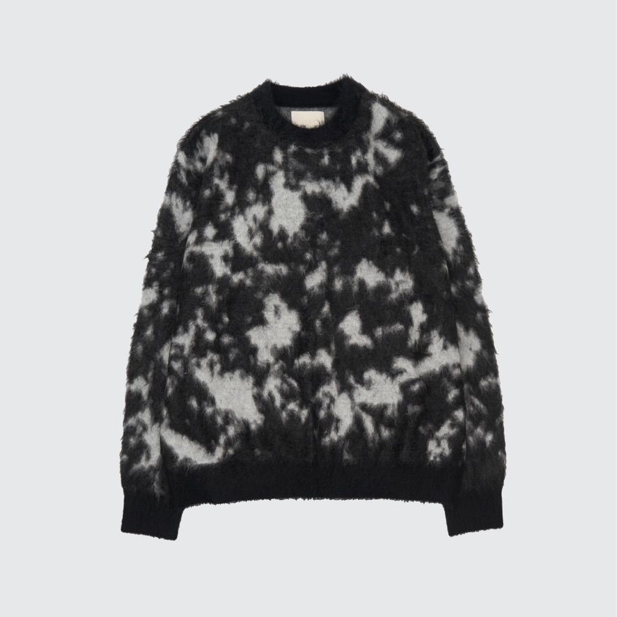 YOKE - 【残り一点】Kid Mohair Jacquard Sweater | ACRMTSM ONLINE STORE