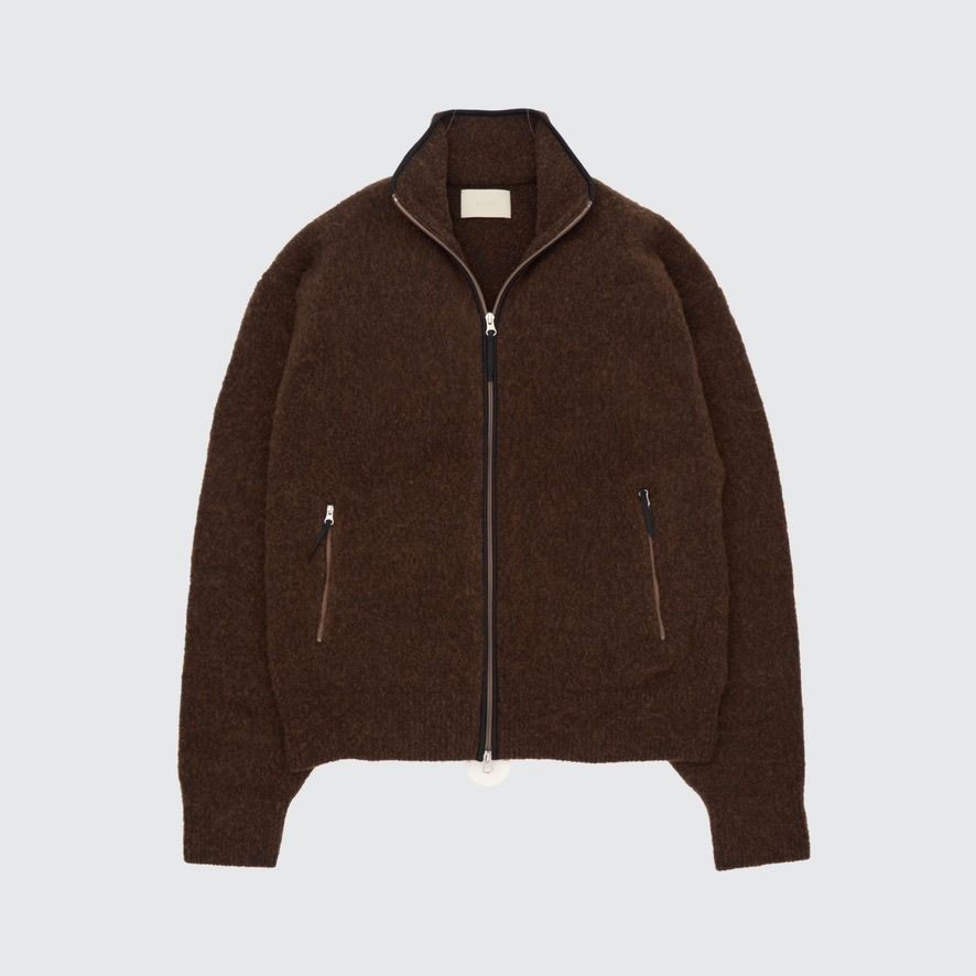 YOKE - 【残り一点】Boucle Knit Zip Jacket | ACRMTSM ONLINE STORE