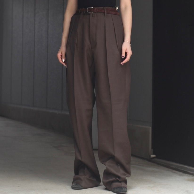 NEAT - 【残り一点】Wool Gabardine Wide | ACRMTSM ONLINE STORE