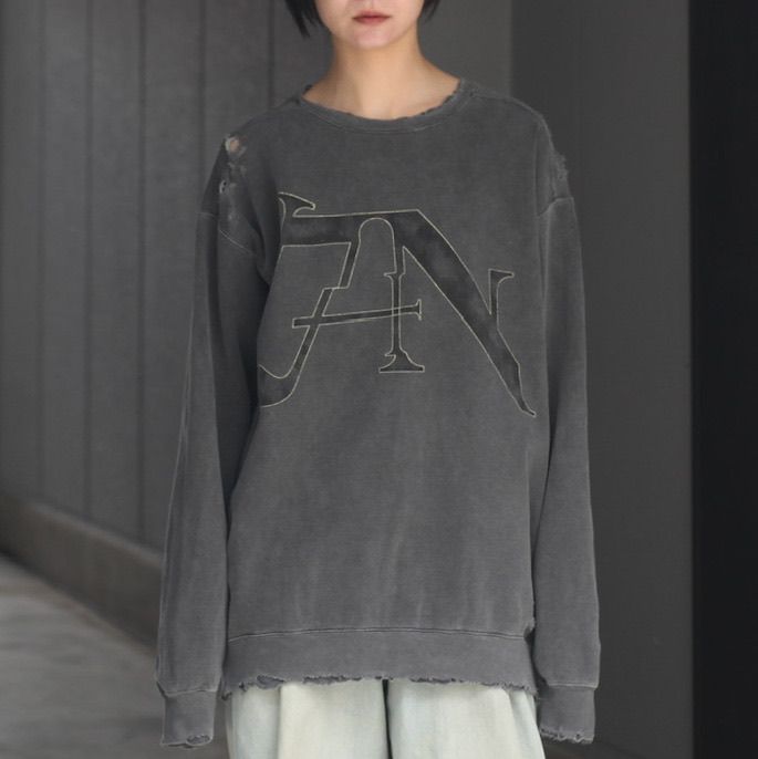 MINUS - 【残り一点】Bootleg Crew Sweat(DAMAGED) | ACRMTSM ONLINE STORE