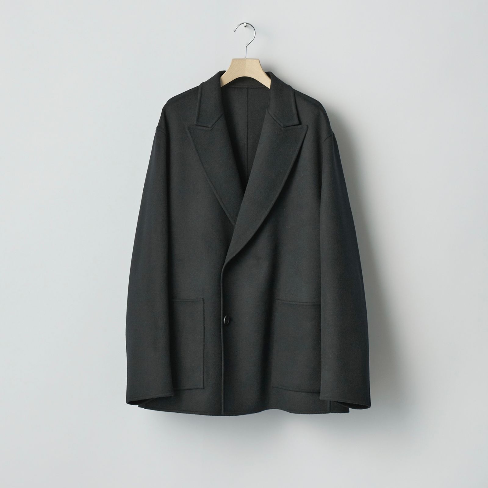 ssstein - 【残り一点】Wool/Cashmere Reversible Peak Lapel Jacket