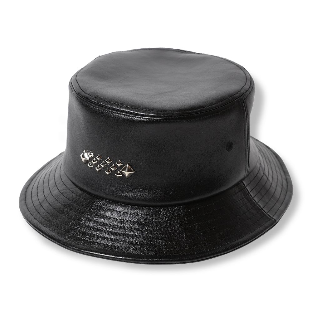 CALEE - 【残り一点】Studs Leather Bucket Hat | ACRMTSM ONLINE STORE