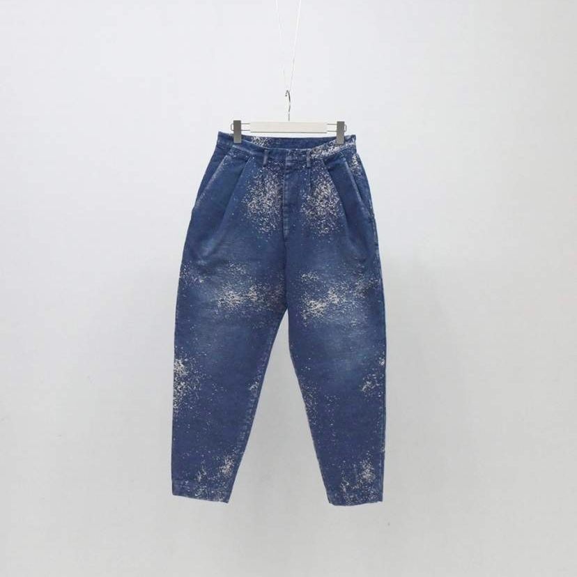 Dulcamara - 【残り一点】グラニュールデニムオーバータックPT-U