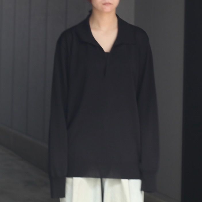 ssstein - 【残りわずか】Wool/Silk Knit Skipper LS | ACRMTSM ONLINE