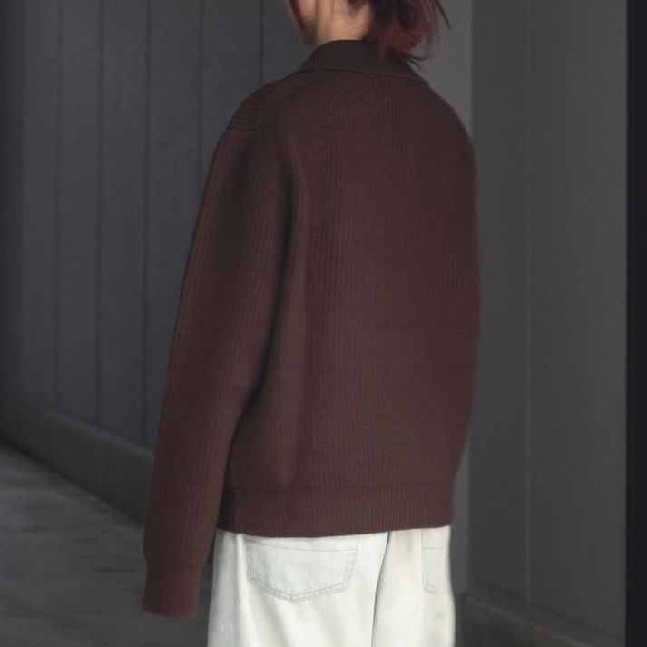 YOKE - 【残り一点】Rib Skipper Sweater | ACRMTSM ONLINE STORE