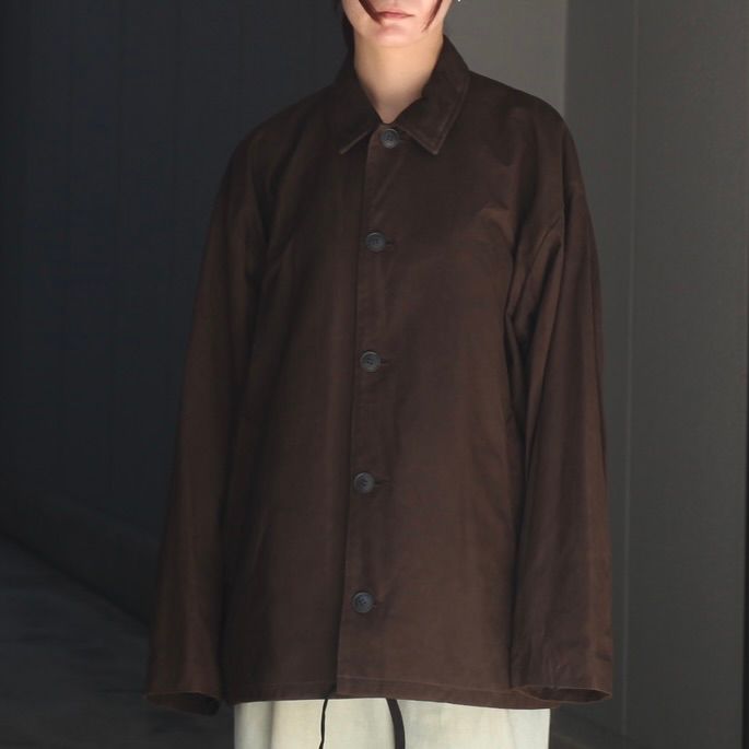 YOKO SAKAMOTO - 【残り一点】Coach Jacket(NUBUCK LEATHER) | ACRMTSM
