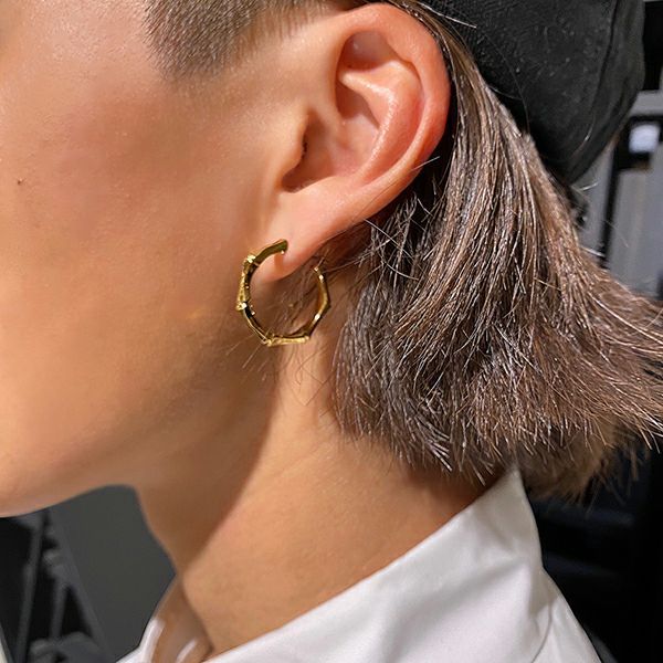 GARNI - 【お取り寄せ注文可能】Crockery Bamboo Pierce_L(GOLD