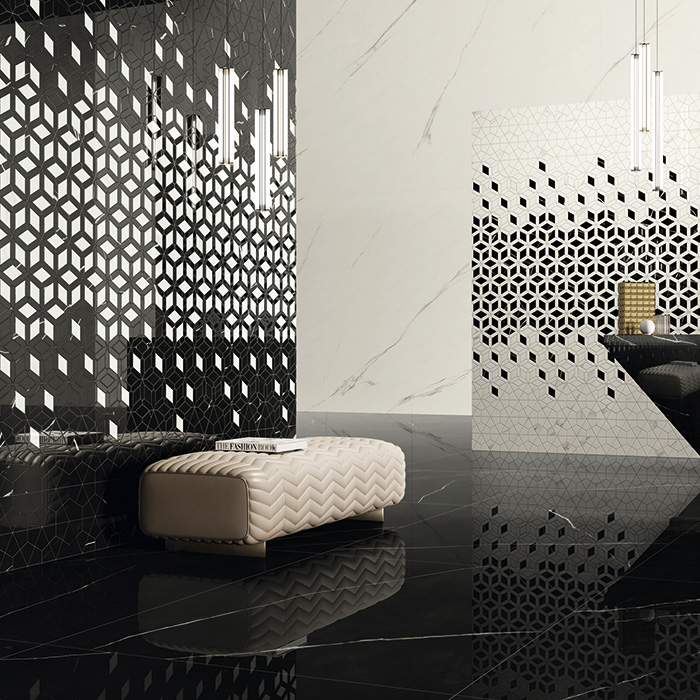 マーべルメラビニア ダイヤモンドブラック（磨き）｜タイルの通販