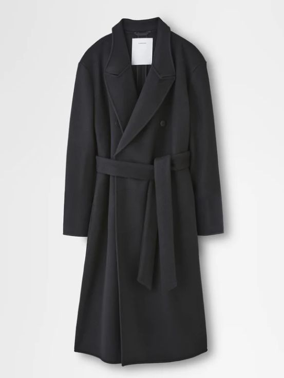OVERCOAT - ダブルフェイス ピークドラペルコート - double-face