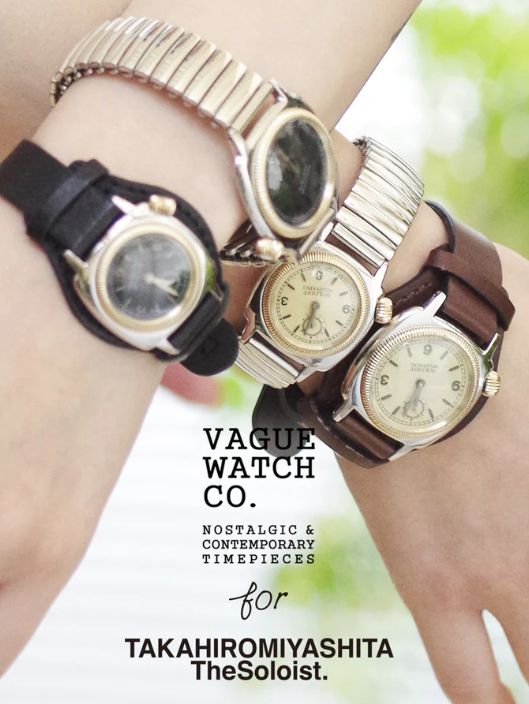 VAGUE WATCH CO. - TAKAHIROMIYASHITA The SoloIst. Coussin BEGINING