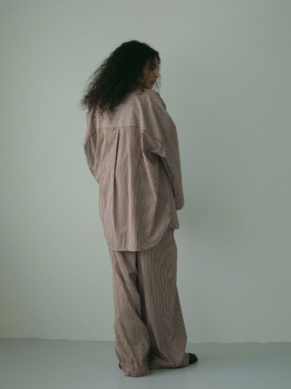 ETRE TOKYO - オーバーサイズボックスシャツ - BROWN | ADDICT WEB SHOP