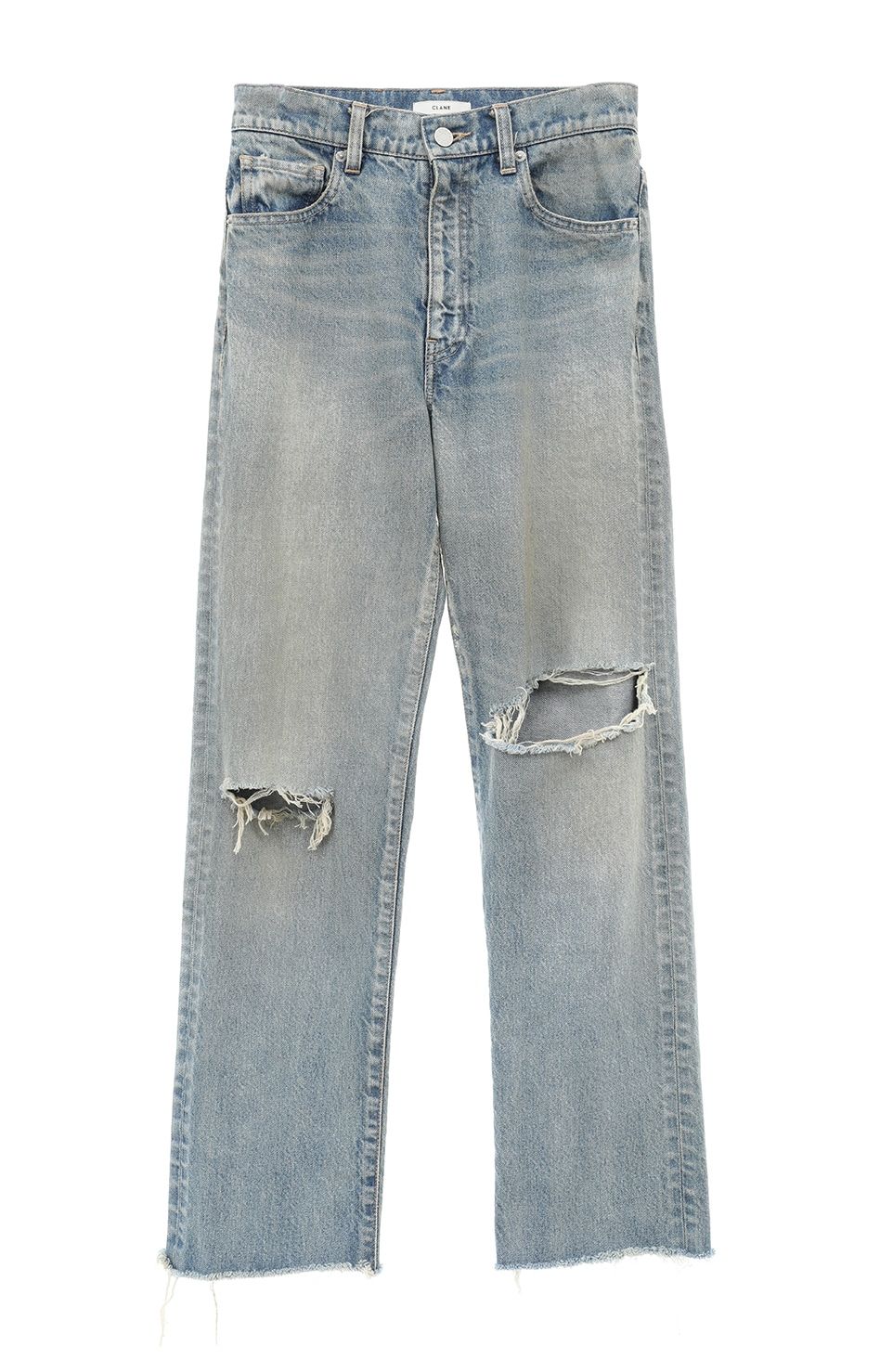 CLANE - クラッシュ デニムパンツ - CRASH DENIM PANTS | ADDICT WEB SHOP