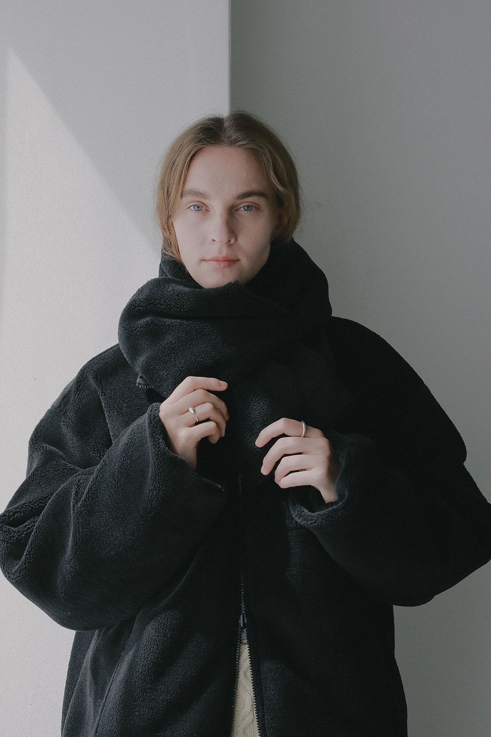 MANOF - 【TAION×MANOF】リバーシブルダウンマフラー - REVERSIBLE