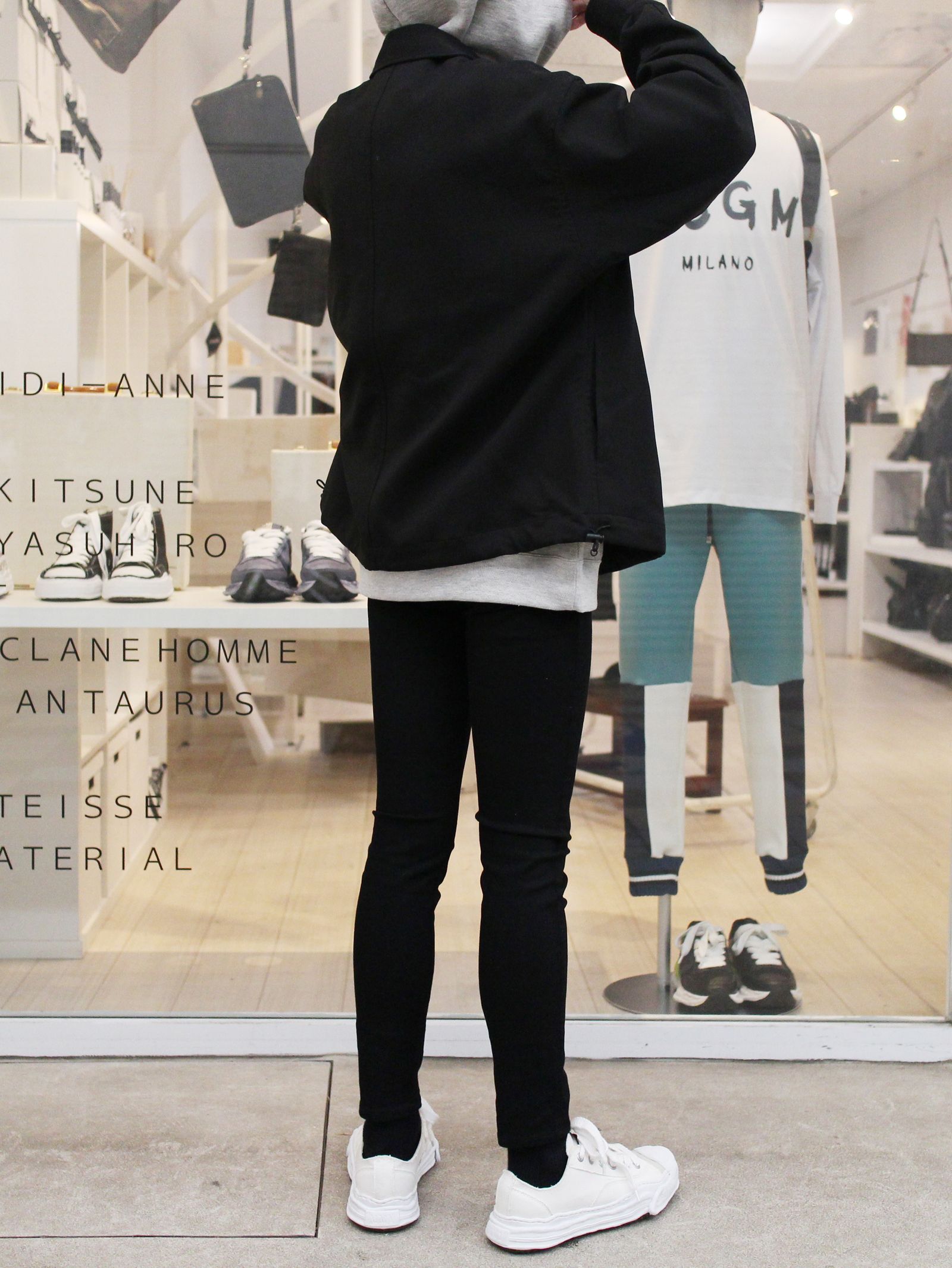 UNIVERSAL PRODUCTS - ダブルクロスフロントジップブルゾン - DOUBLE