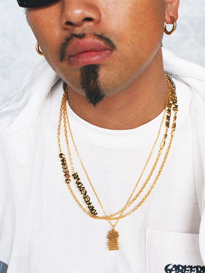 CAREERING - Black Eye Patch コラボレーション ネックレス - GOLD