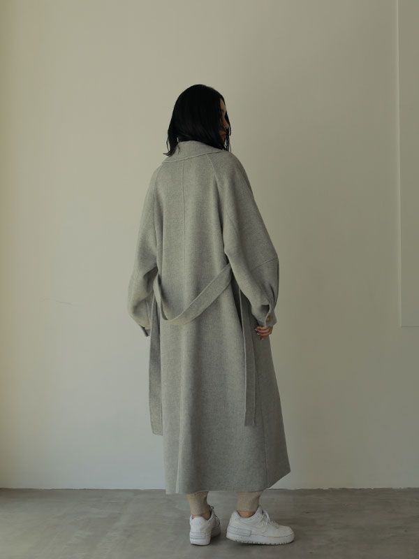 ETRE TOKYO - リバートレンチコート - GREY | ADDICT WEB SHOP