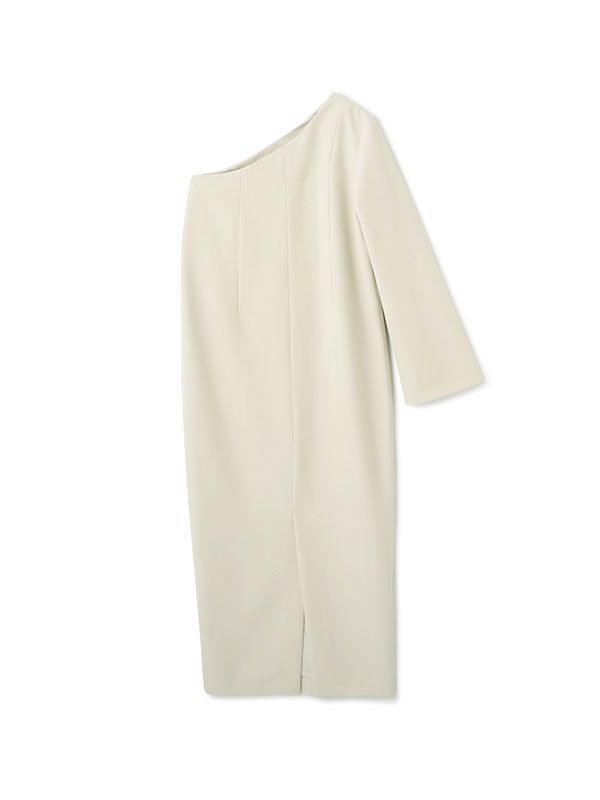 ETRE TOKYO - 2wayスリーブワンショルダーワンピース - OFF WHITE