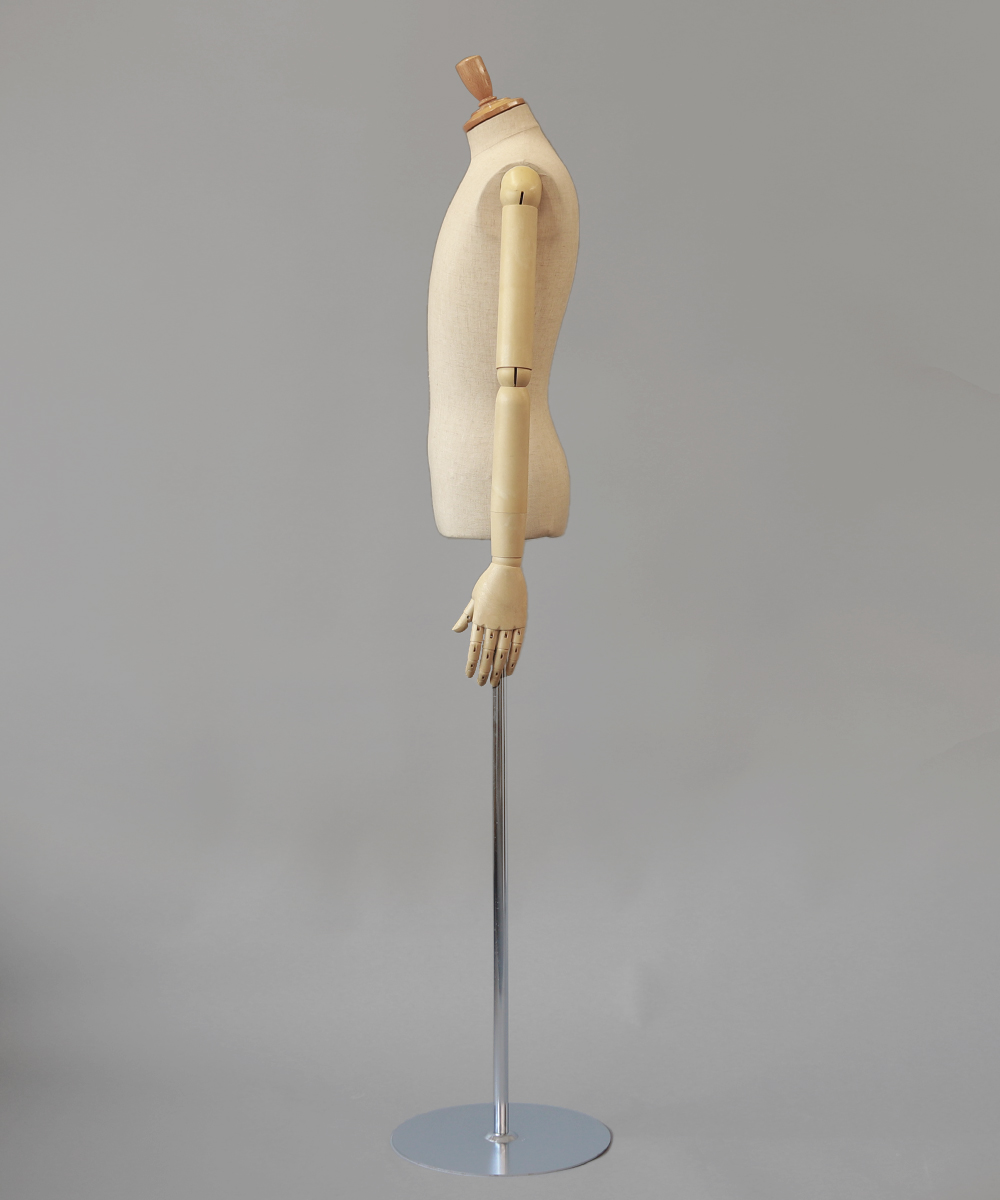 紳士腕付き布ボディ SG630-1P｜トルソー（ファブリック）レンタルなら