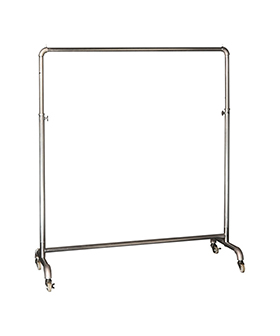 アンティークゴールド T字ハンガーラック 可動式｜ハンガーラック