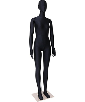 紳士フレキシブルマネキン（ウレタン可動式）SM0531 ブラック