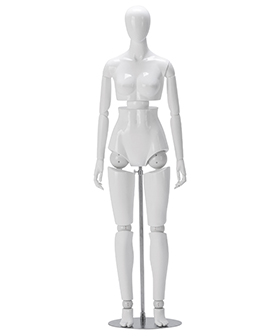 全身可動式アブマネキン レディース｜ディスプレイアイテム