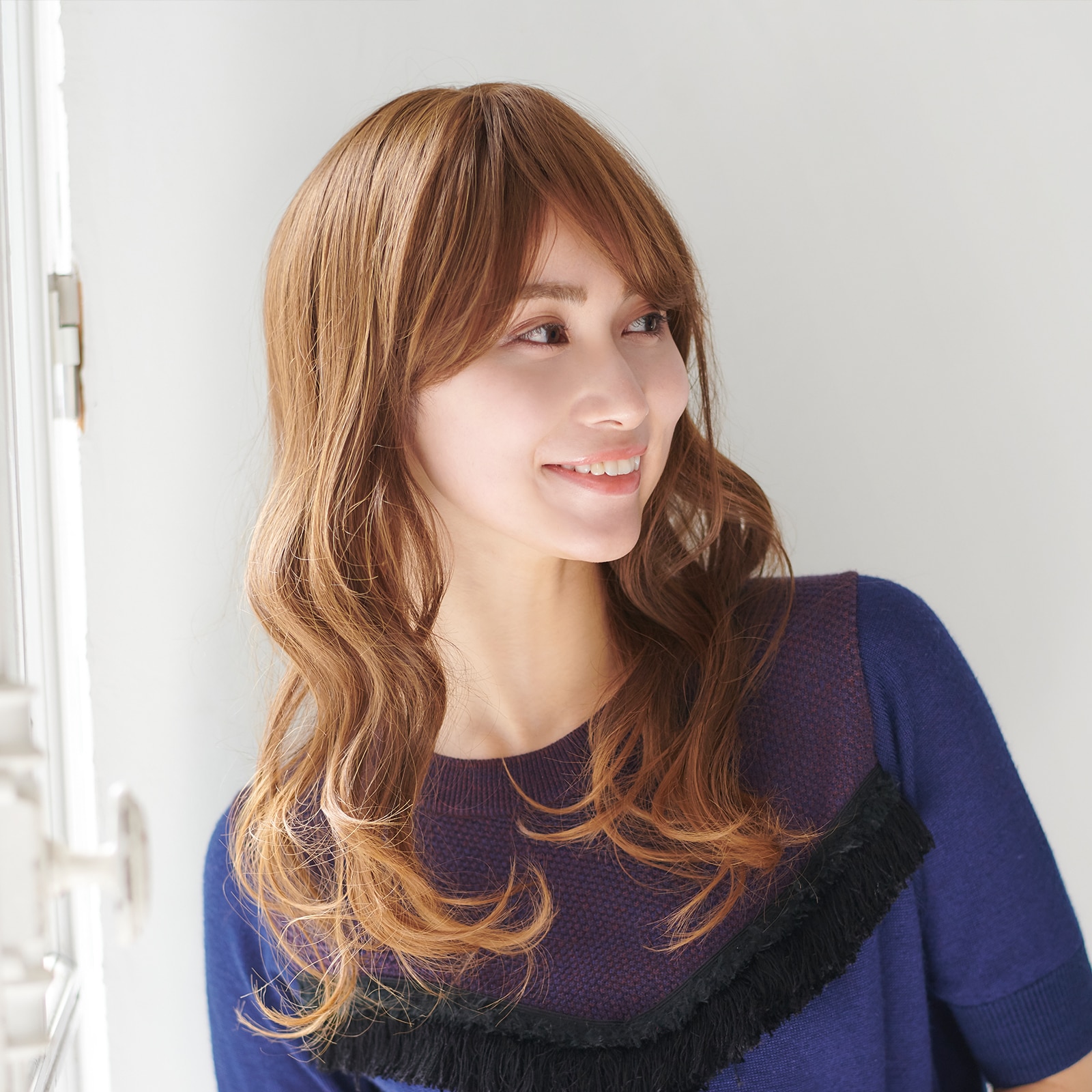 フルウィッグ】 NAVANA クラシカルロングウェーブ [ナチュラルブラウン