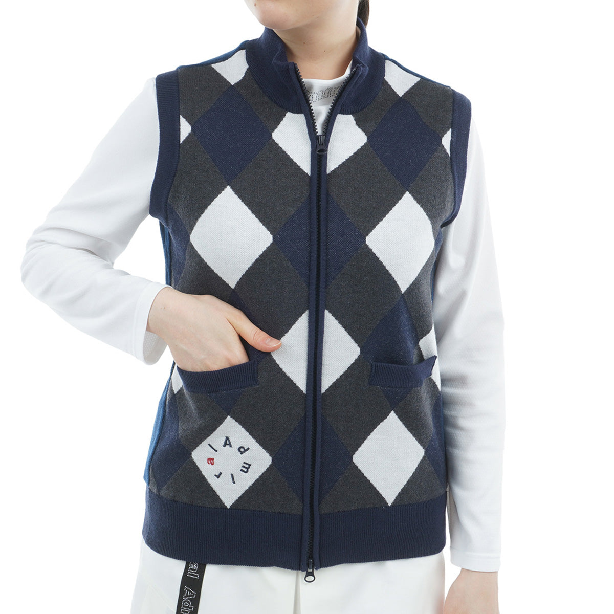 アーガイル バックボアジップベスト ADLA576 – ADMIRAL