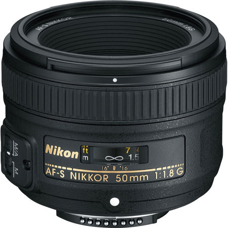Nikon 50mm f/1.8G AF-S NIKKOR Lens 2199