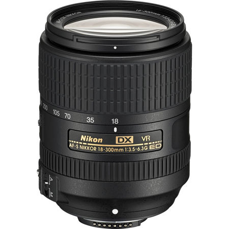 Nikon 18-300mm f/3.5-6.3G ED IF AF-S DX NIKKOR VR Lens 2216