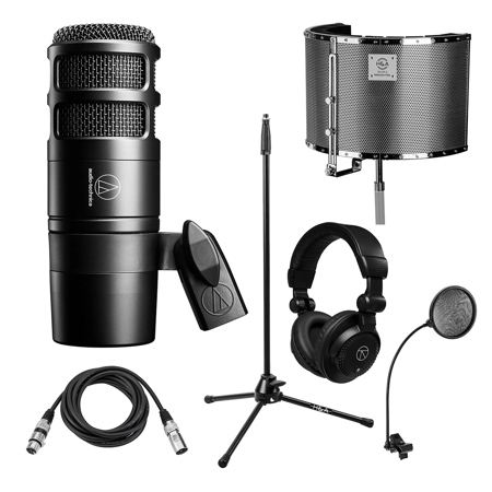 Audio-Technica AT2040 Hypercardioid Microphone with Accessories