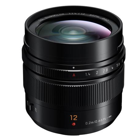 Panasonic LUMIX G Leica DG Summilux 12mm f/1.4 Aspherical Lens for