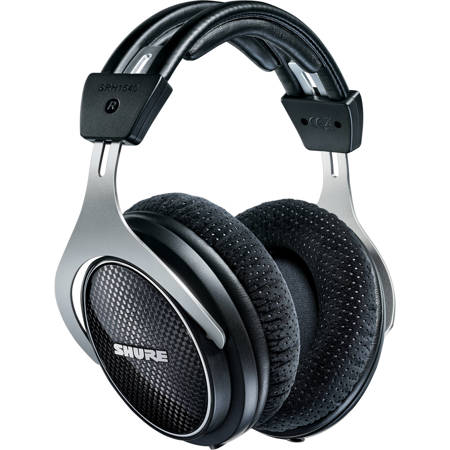 Shure SRH1540 Premium Closed-Back Headphones, Black SRH1540-BK