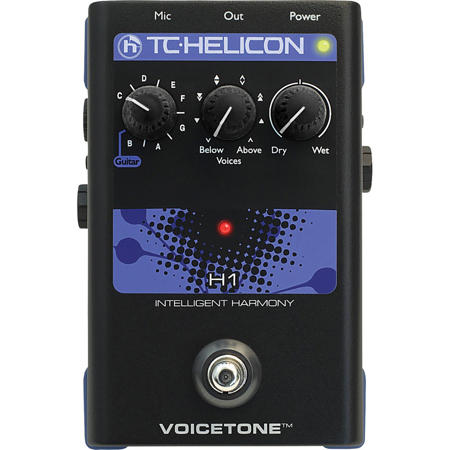 TC Electronic VoiceTone H1 Harmony Creation Floor Pedal 0726-ABL86-US1