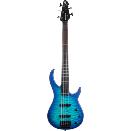 Peavey Millennium 5-String Bass Guitar, Blue Burst Gloss