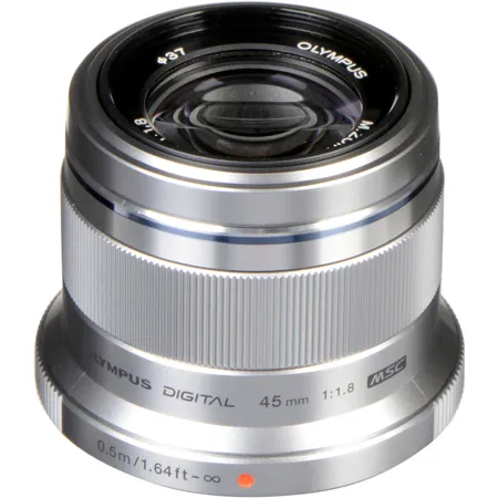 Olympus M.Zuiko Digital 45mm f/1.8 Lens for Micro Four Thirds