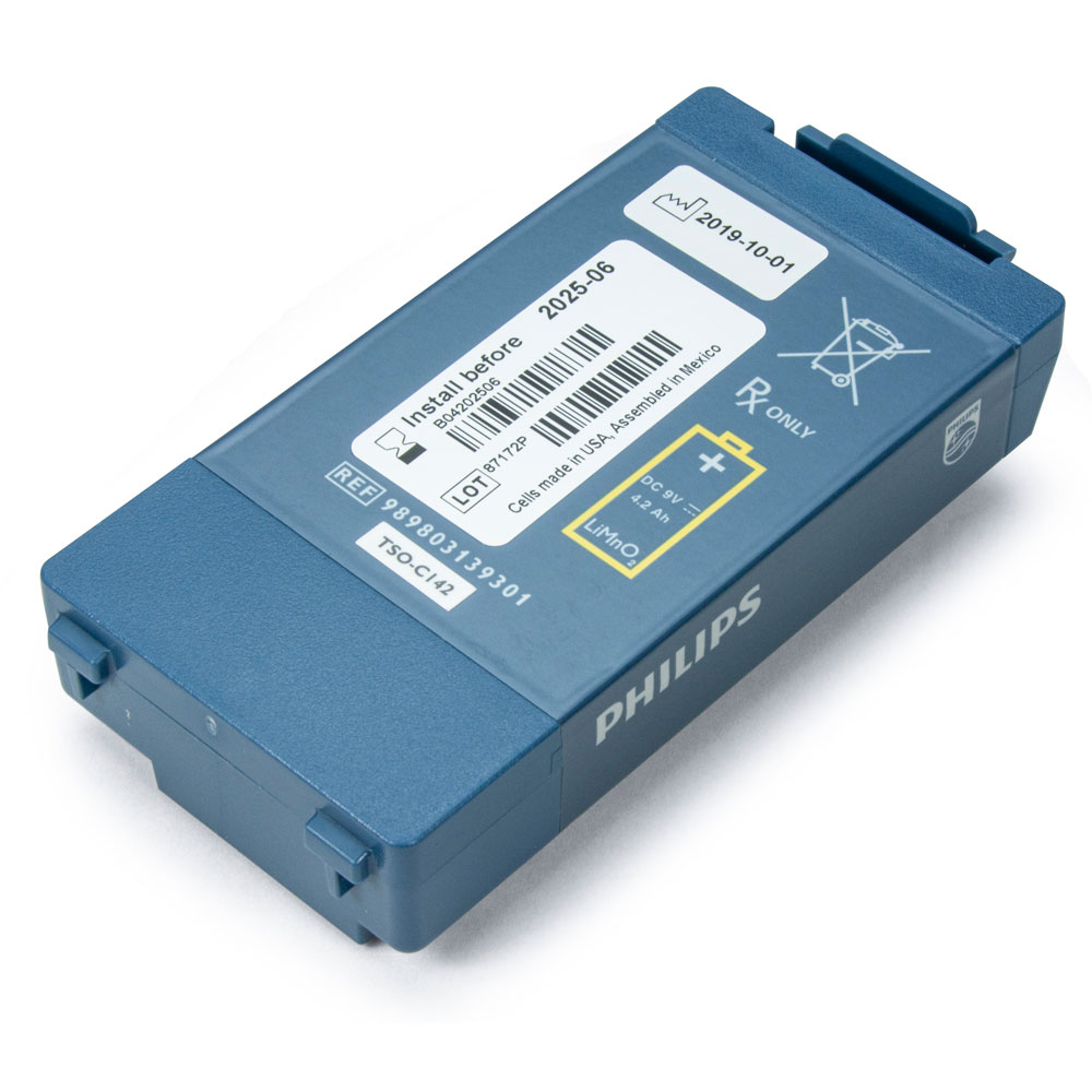 Philips FRx AVIATION Replacement 4-Year Battery - AED Superstore