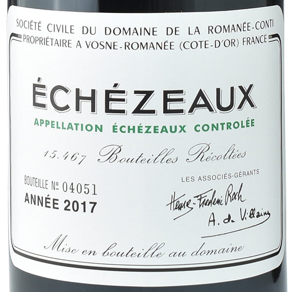 エシェゾー 2017 / ドメーヌ・ド・ラ・ロマネコンティ(DRC ECHEZEAUX