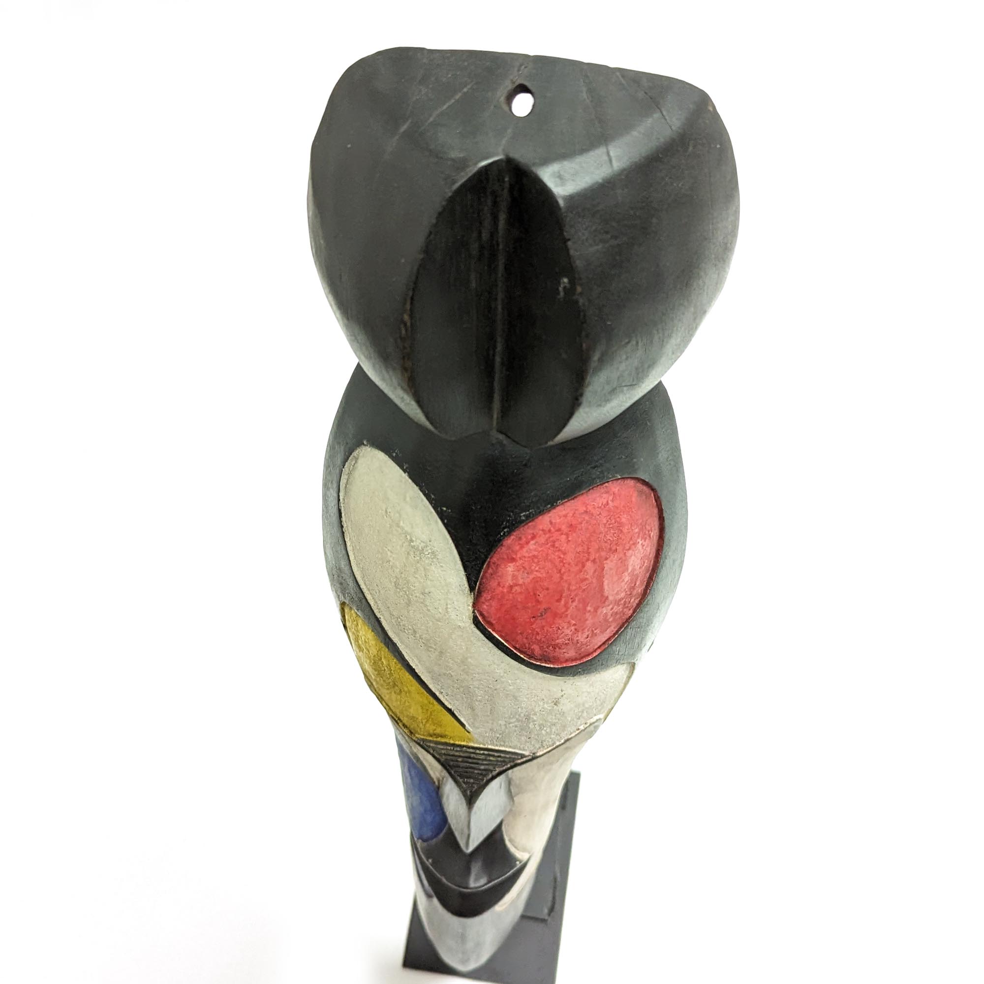 ファン族マスク 59cm アフリカン プリミティブアート 仮面 （p040-20