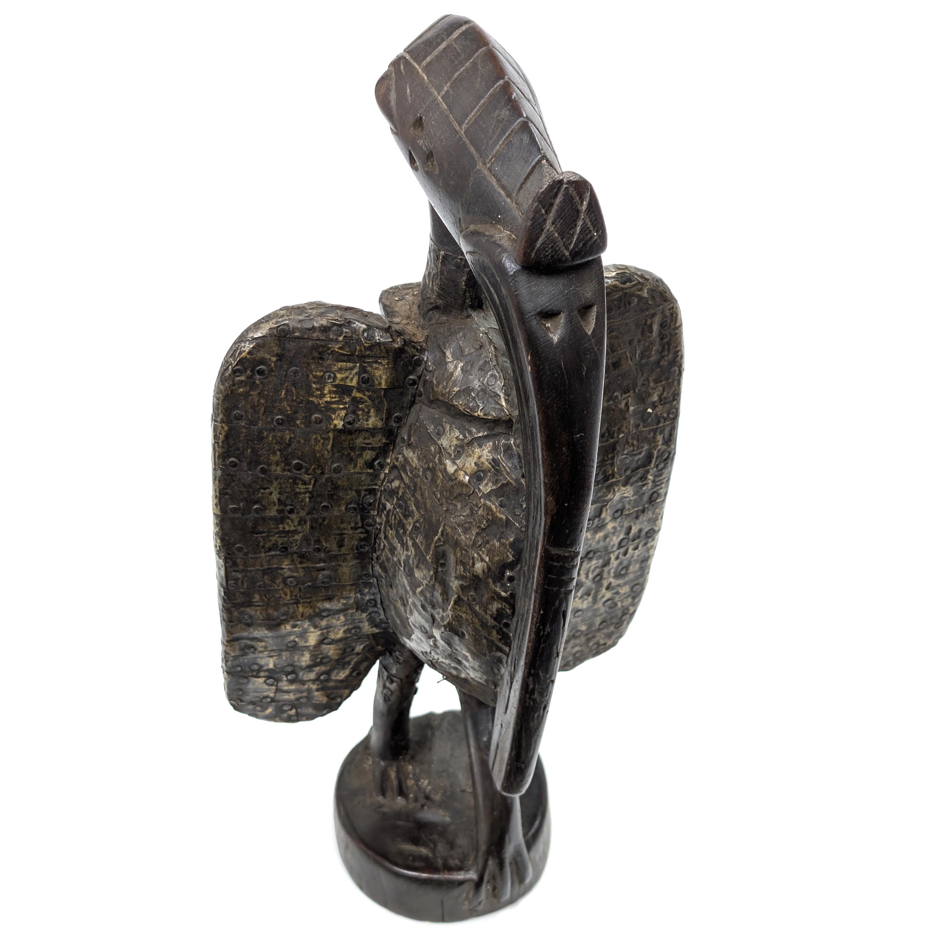 セヌフォ族木彫像カラオ 40cm アフリカン プリミティブアート （r133