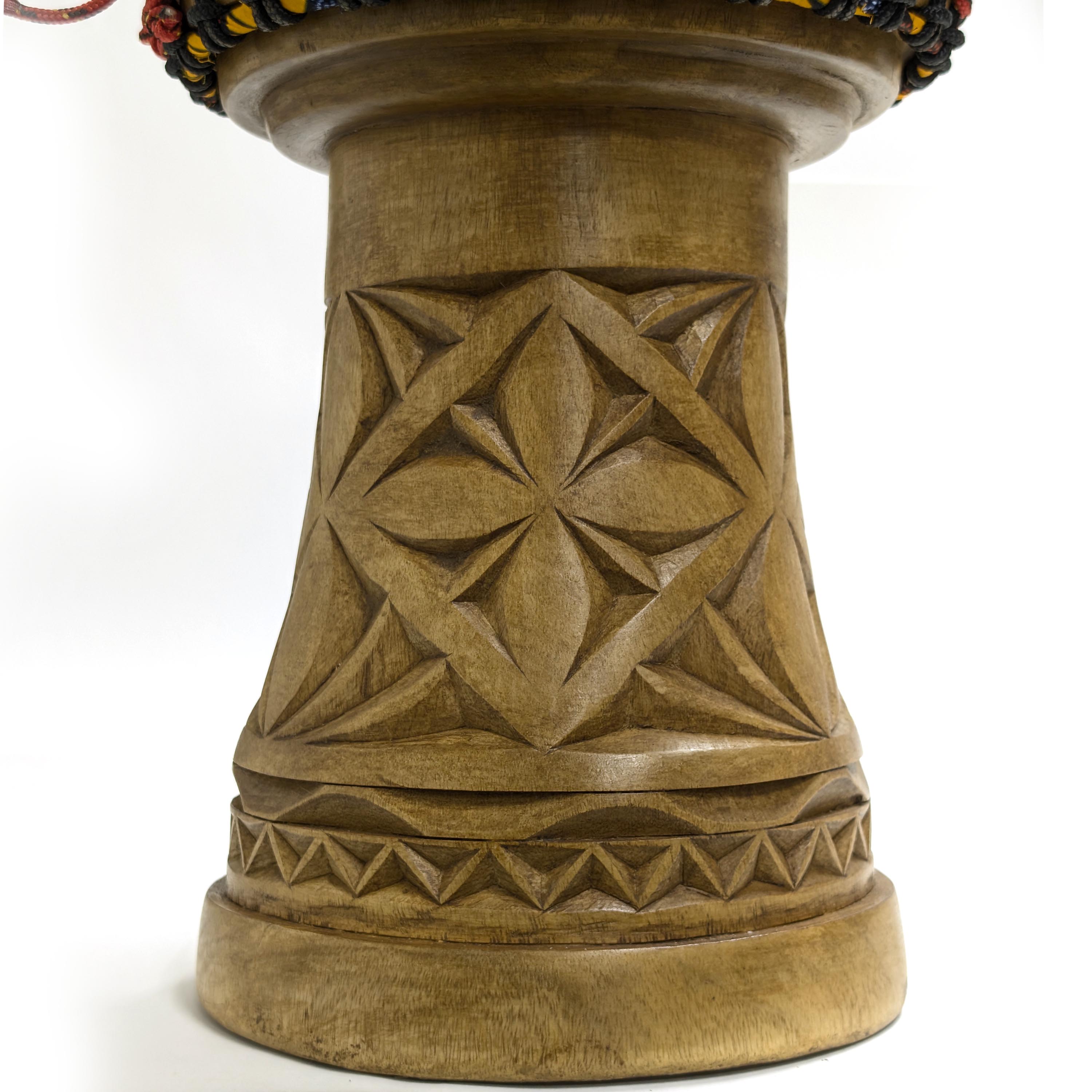 ギニア ジャンベ Lサイズ NIMBA （r211-18） - アフリカ雑貨店 アフロ