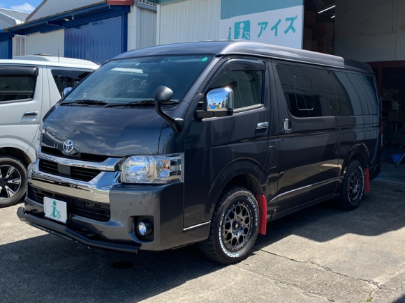 マルチシェード|アイズの高断熱サンシェード|ハイエース 200系 6～8