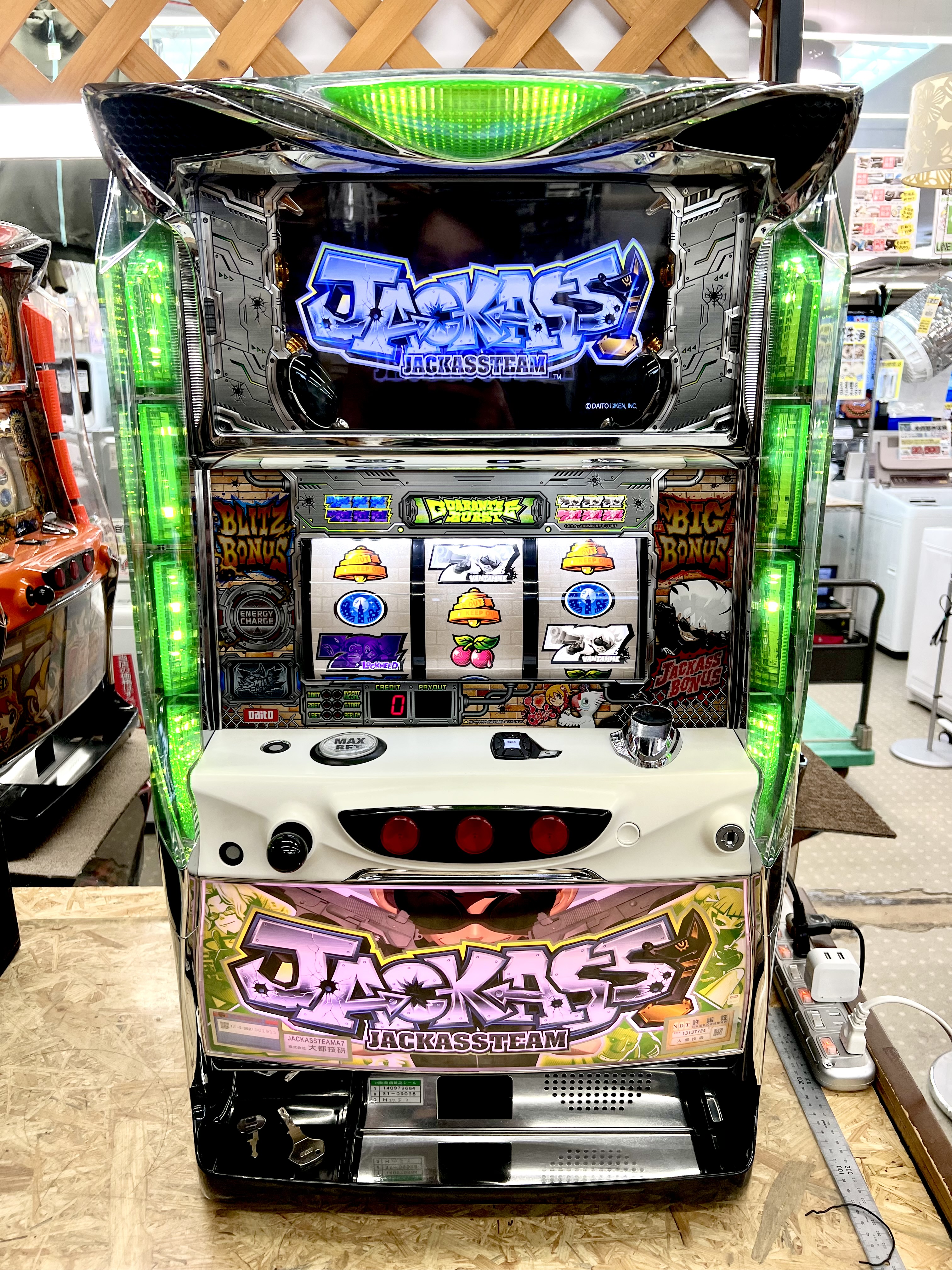 ジャッカスチーム スロット実機 買取致しました｜愛品館千葉店